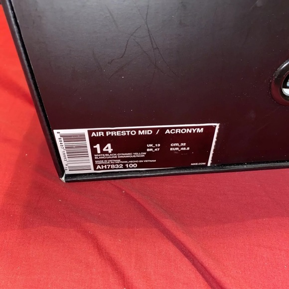 Nike Air Presto Mid Acronym “Volt” - Picture 5 of 5